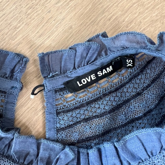Blue Love Sam top - Picture 2 of 2